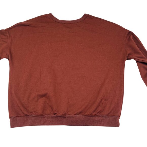 Disney Winnie The Pooh Livin Crewneck Sweatshirt Brown Women's Size XL - Picture 4 of 4